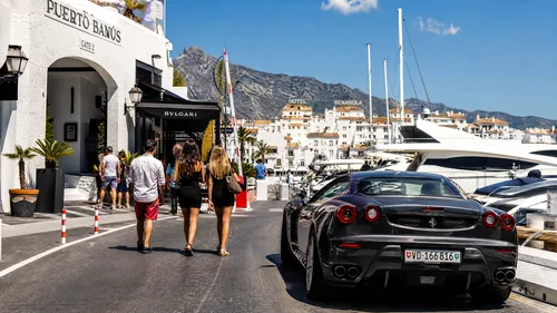 Arrival at the Marina