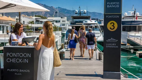 Pontoon Check-in